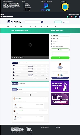 网站源码功能强大的国外商业PHP在线教育系统LMS源码/直播课程系统