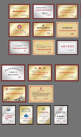 铜牌模板荣誉证书cdr模板下载