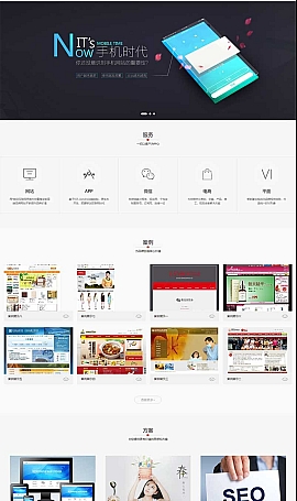 网站建设 网页设计 软件开发小程序开发类网站
