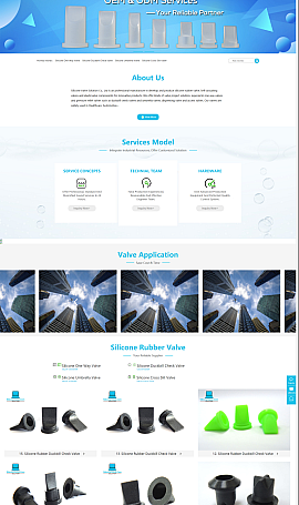 英文外贸企业产品展示网站